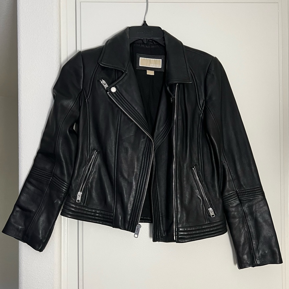 Leather jacket